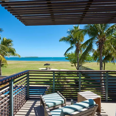 Hilton Fiji Beach Resort And Spa Denarau Island Exterior photo View from a guest room at the Sheraton Resort Fiji